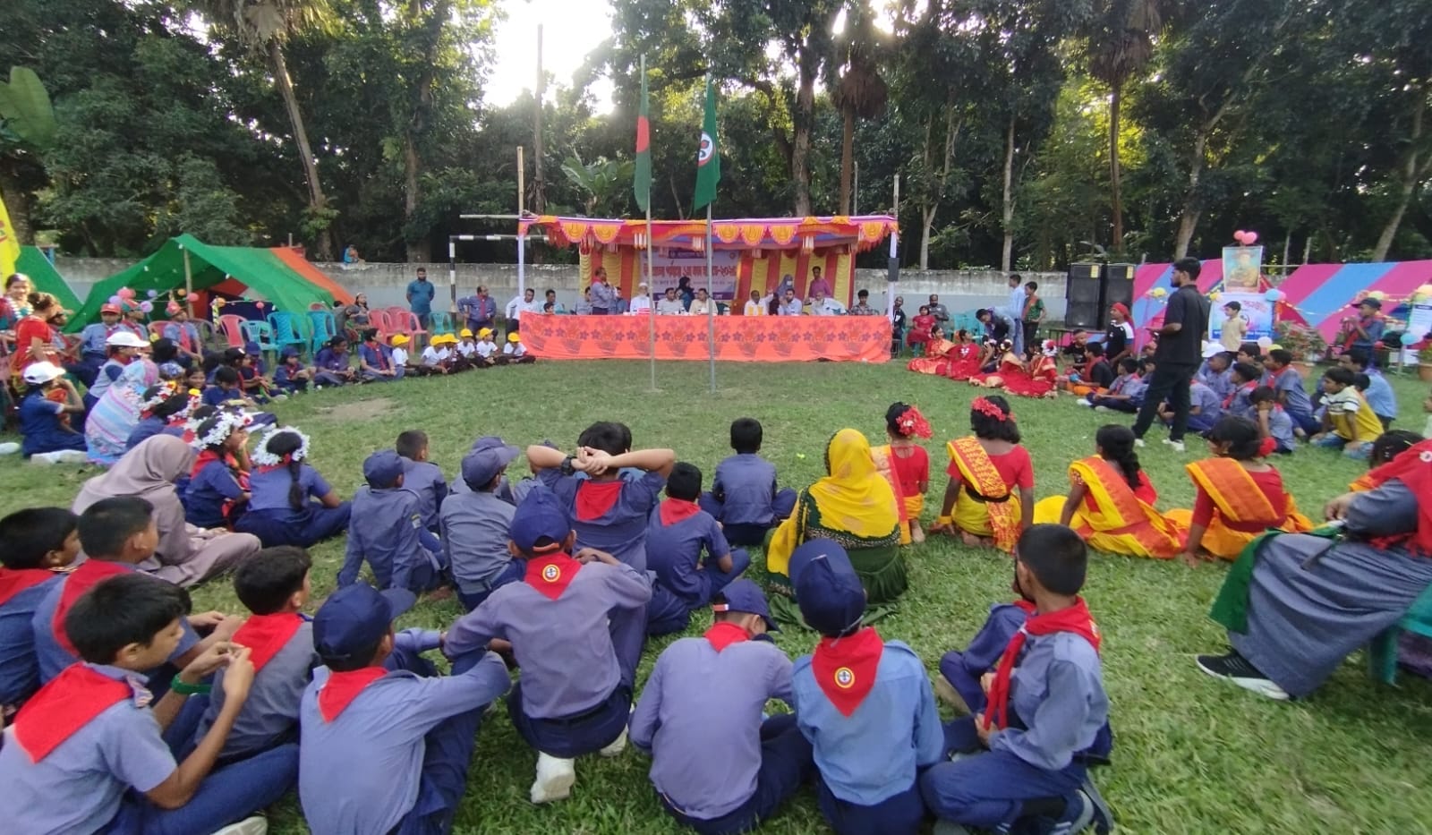 মাগুরার শ্রীপুরে কাব শিশুদের উচ্ছ্বাসে মুখর কাব হলিডে ২০২৫