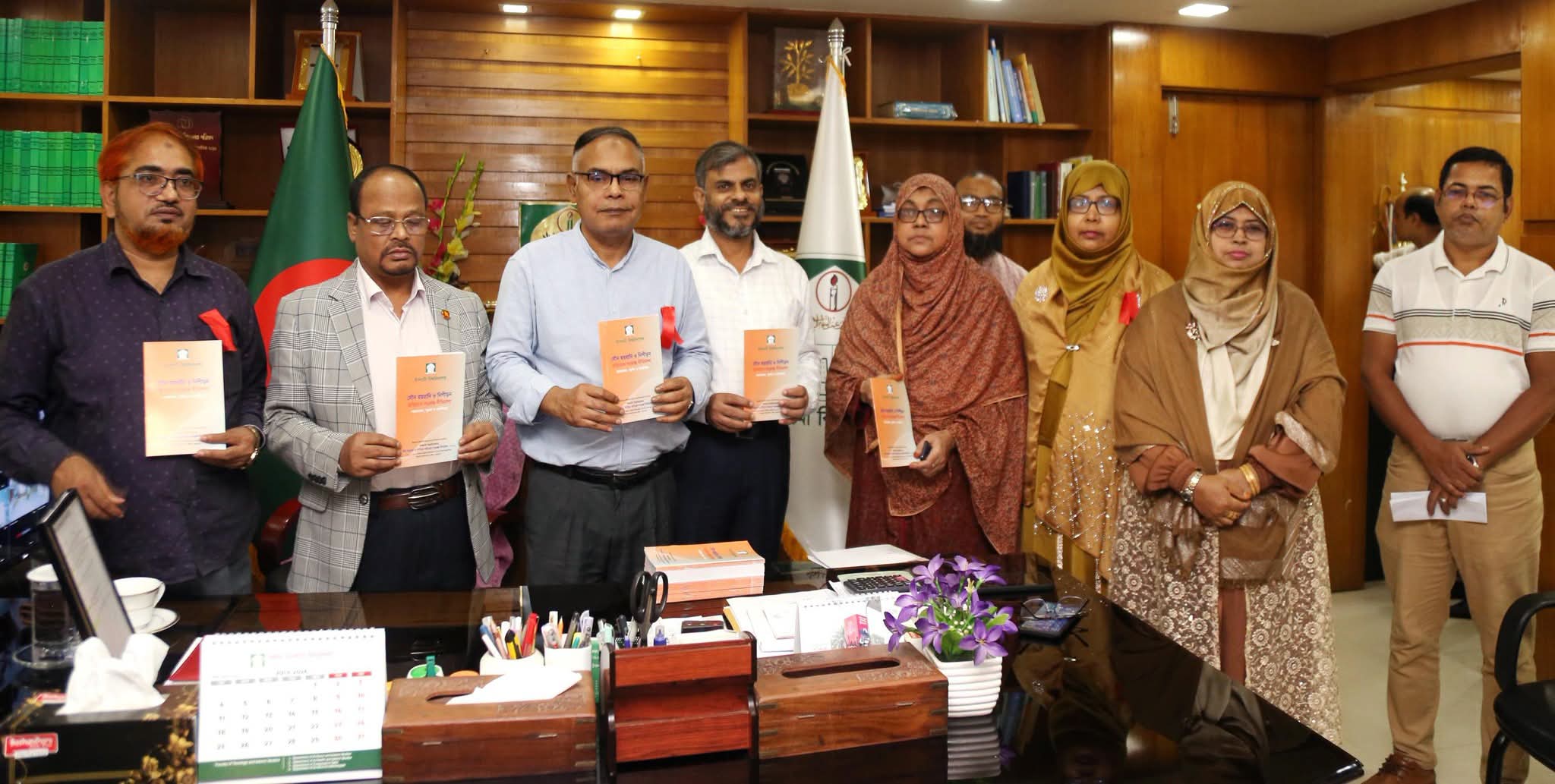 ইবিতে যৌন হয়রানি ও নিপীড়ন প্রতিরোধ সংক্রান্ত নীতিমালার মোড়ক উন্মোচন